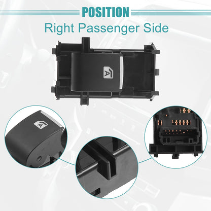 Passenger Side Power Window Switch for Toyota C-HR (2018-2021)