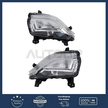 1 Pair Front LED Fog Light Left And Right for Chevrolet Spark (2019–2022)