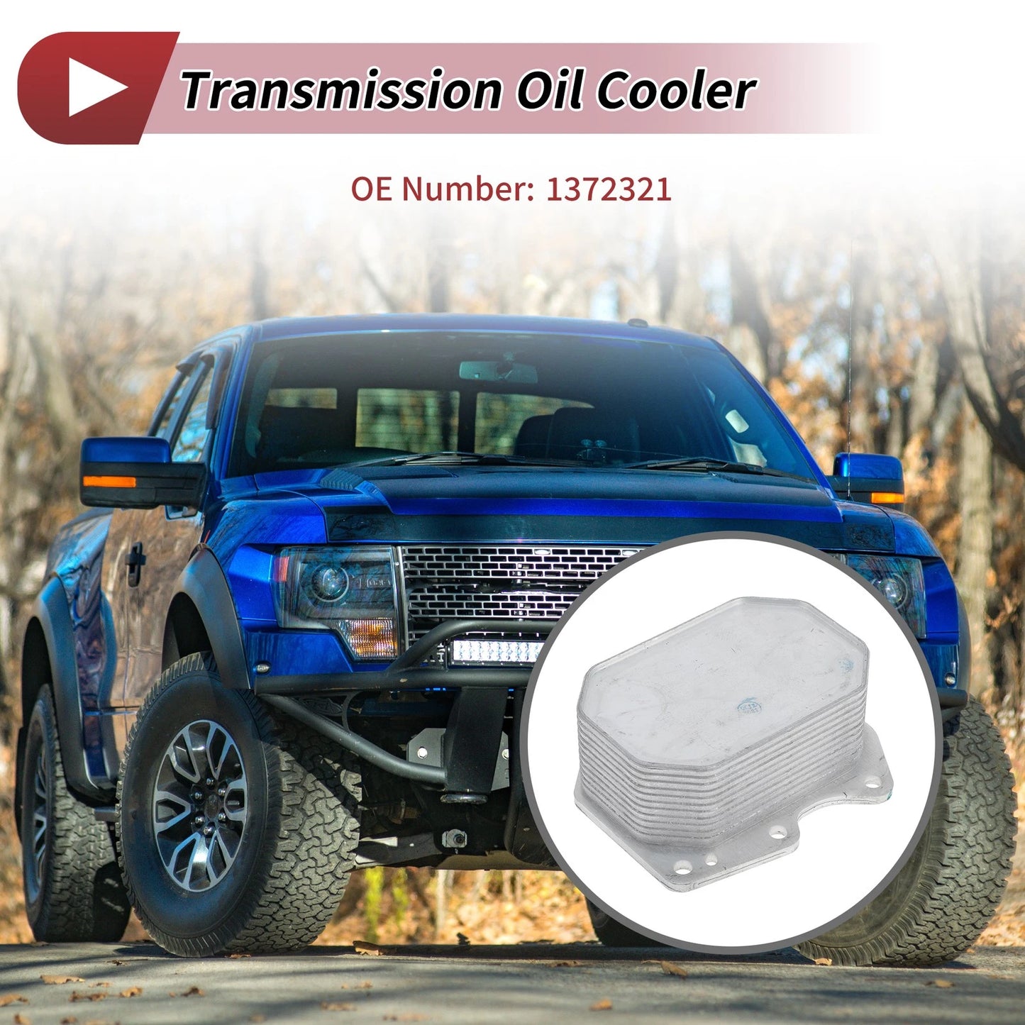 Engine Oil Cooler for Ford Transit MK7 2006-2013 (1 x Cooler)