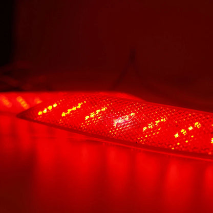 LED Rear Bumper Brake Light Reflector Set for Hyundai Sonata (2011-2014)
