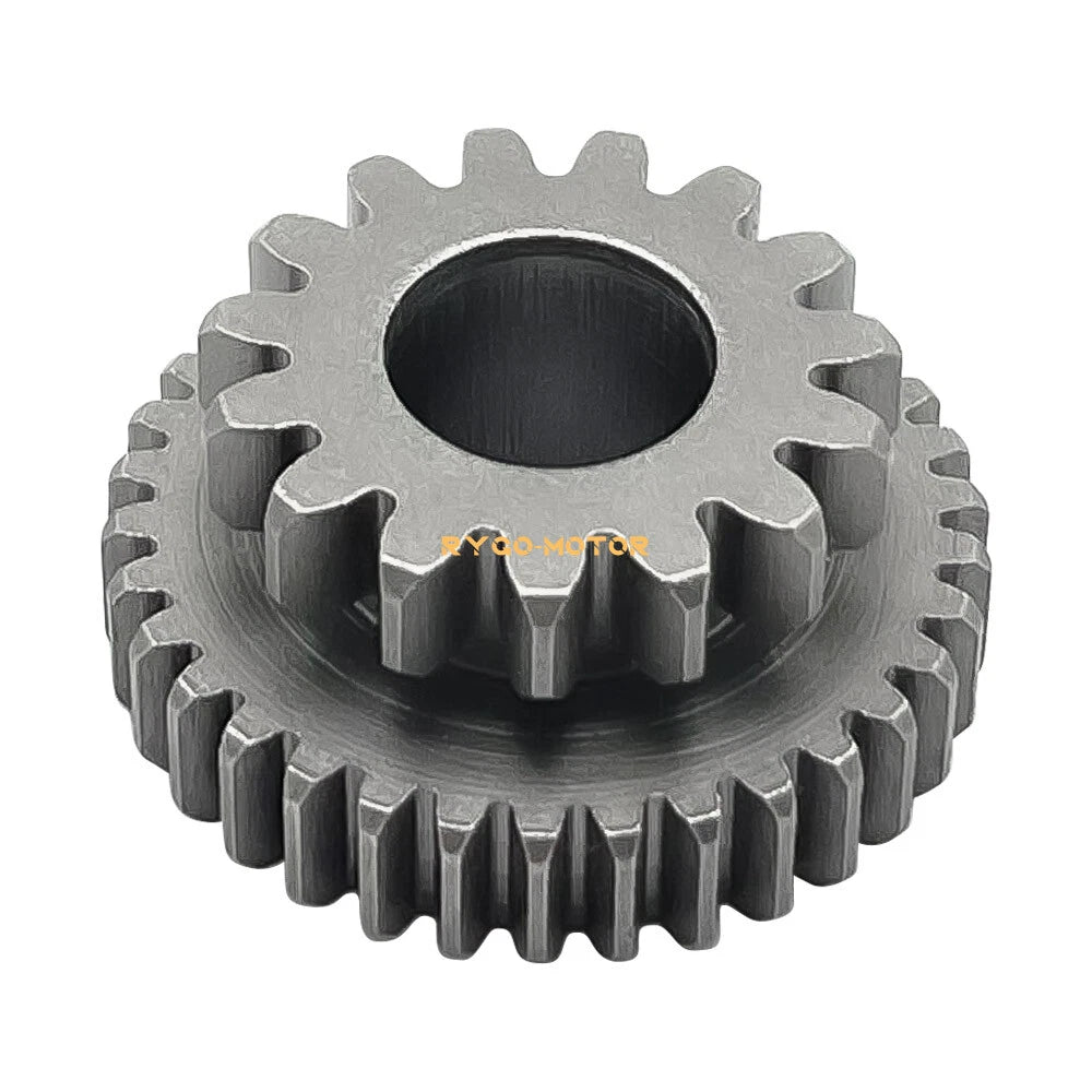 Starter Idler Gear 15T/34T Bearing for Yamaha Big Bear 350 400 Kodiak 400