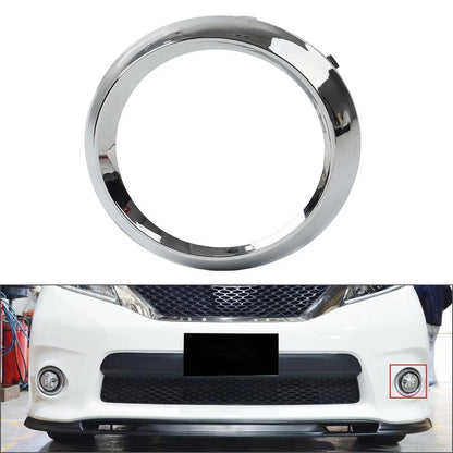 Left Fog Light Bezel Cover Chrome Trim Ring for Toyota Sienna (2011-2017)