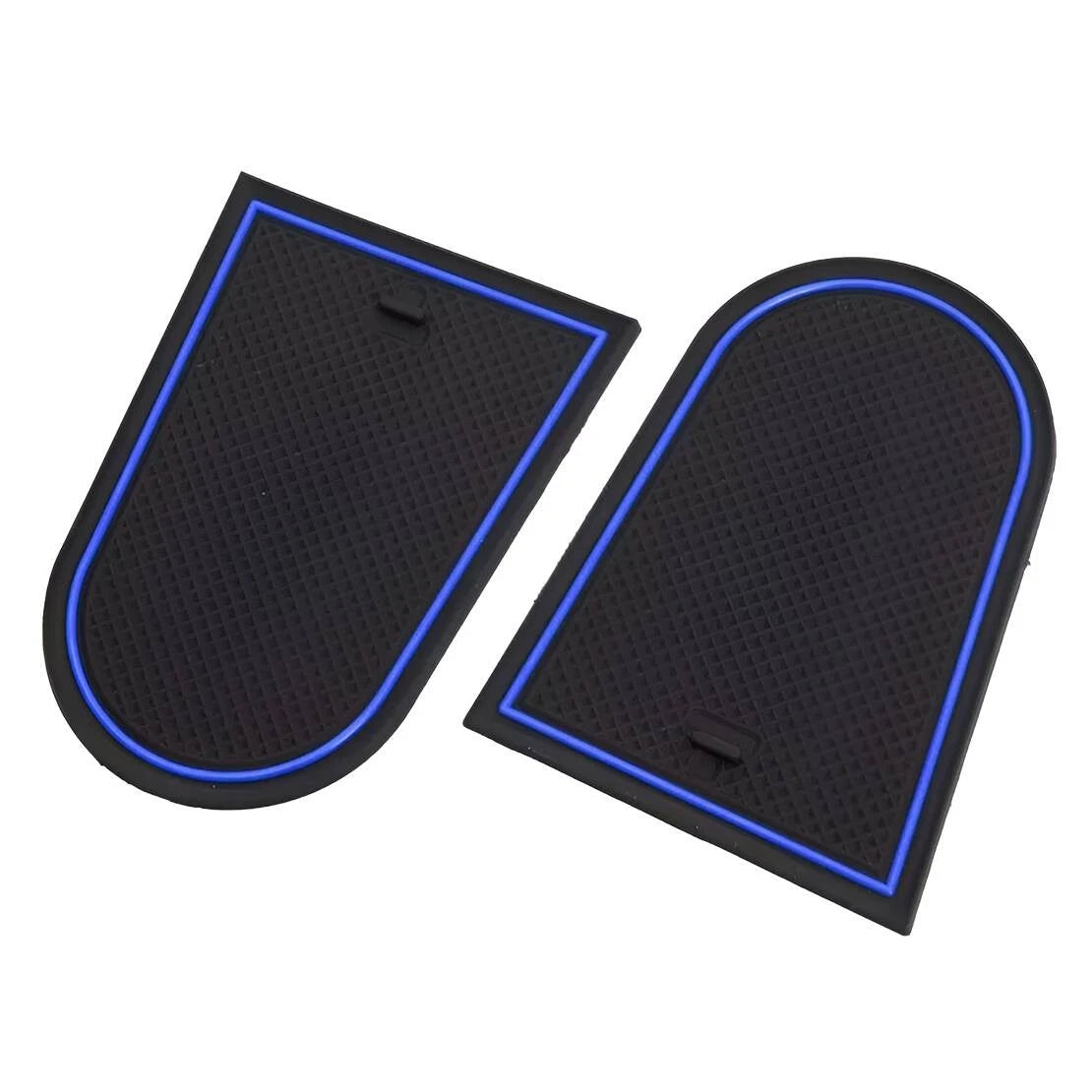 Non-Slip Inner Gate Slot Pad Cup Holder Mats for Mitsubishi Triton L200