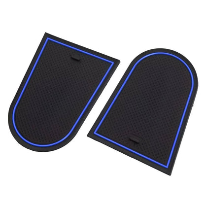 Non-Slip Inner Gate Slot Pad Cup Holder Mats for Mitsubishi Triton L200