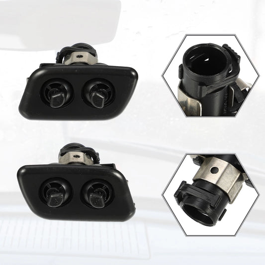 1 Pair Headlight Washer Nozzle for BMW 525i (2001 - 2003)