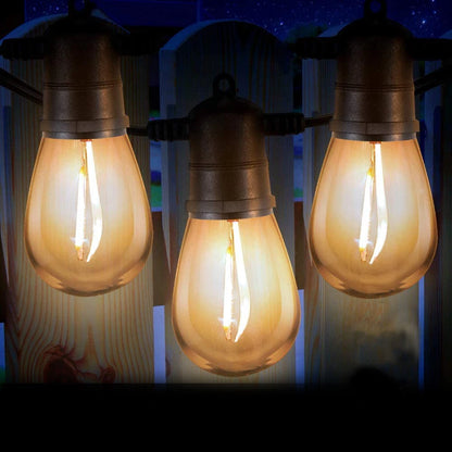 Festoon String Lights Bulbs for Outdoor Party & Wedding Decor