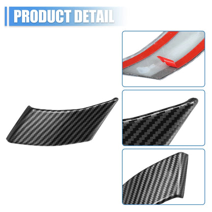 Carbon Fiber Front Door Window A Pillar Cover Trim for Toyota RAV4 (2019-2023)