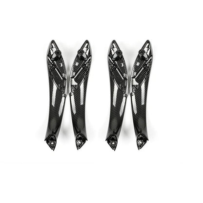 Carbon Style Door Handle Knob Kits Fit For BMW F30 F32 F34 Series 3 4 2013-2018
