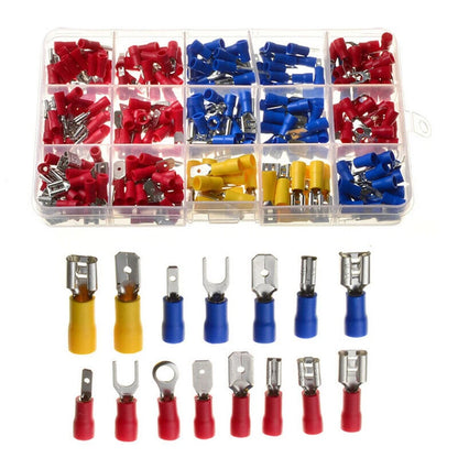 Assorted Crimp Terminals Copper PVC Tinplate Electrical