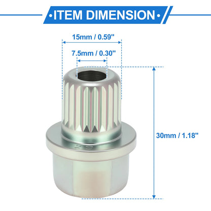 40/23PT Wheel Lock Lug Nut Key for BMW