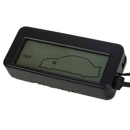 Digital Thermometer for 12V Car SUV - Inside & Outside Temperature