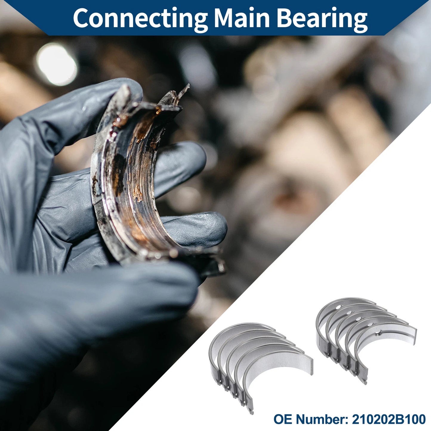 Main Bearing Set for Kia Soul (2012-2017)
