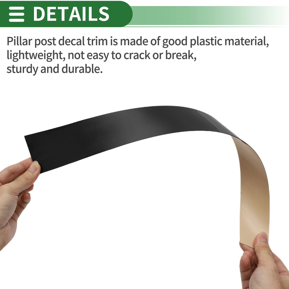 8 x Door Pillar Window Trim for Infiniti EX35 (2008 - 2015)