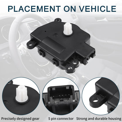 2 x No.68232703AA HVAC Heater Blend Door Actuator for Dodge Durango (2014-2021)
