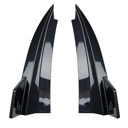 2 x Rear Bumper Side Spoiler Corner Covers for Benz C205 C63 AMG (2015-2021)