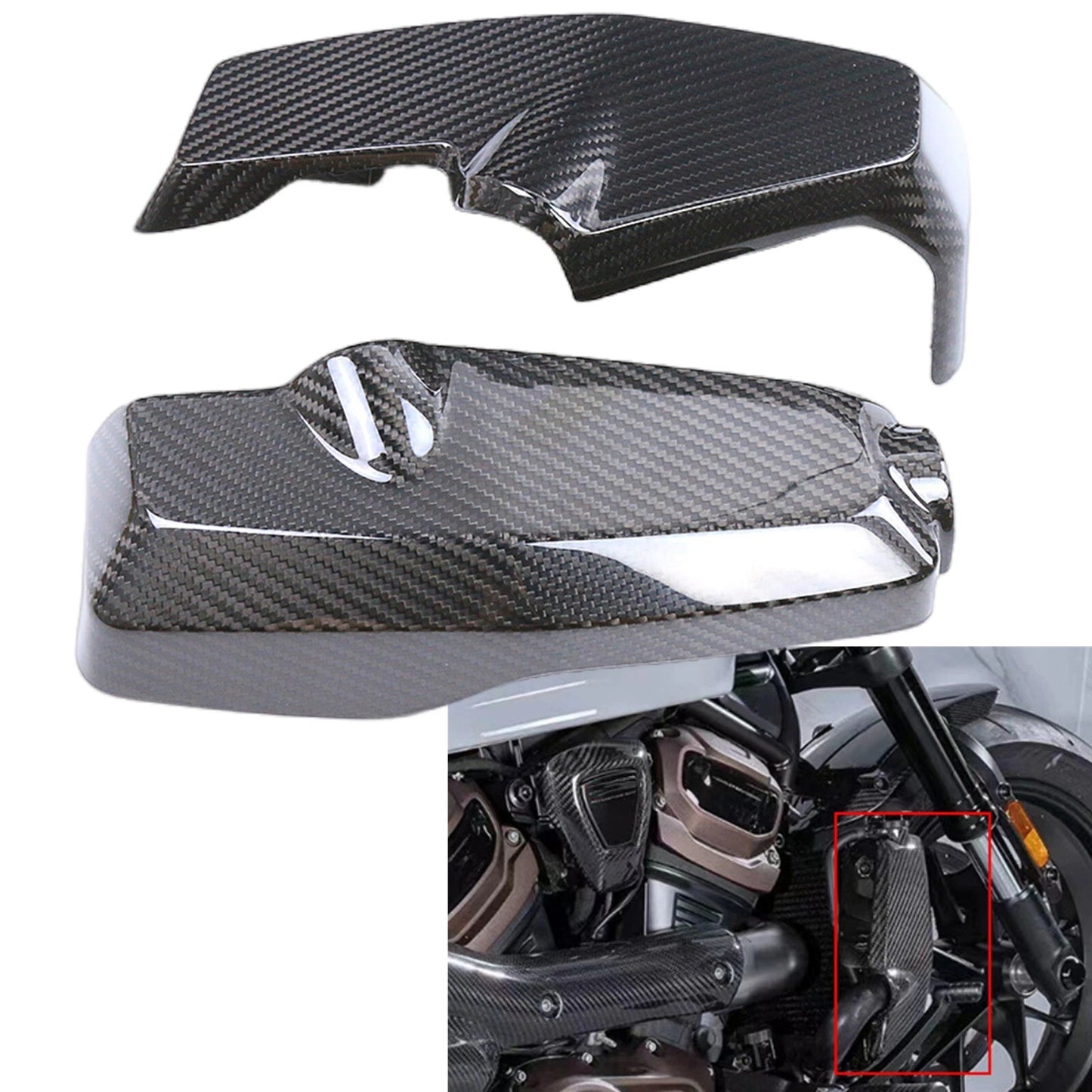Water Tank Side Panel Cover for Harley Sportster S 1250 (2021-2024)