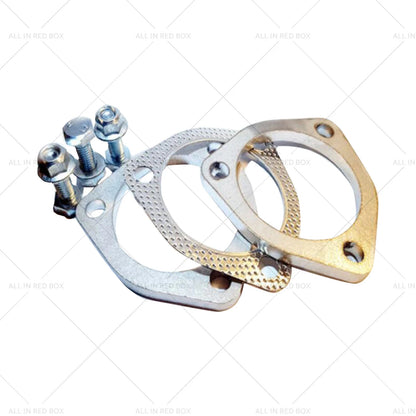 3" Exhaust Flange Plate Gasket 3 Bolt Stainless Steel for Universal