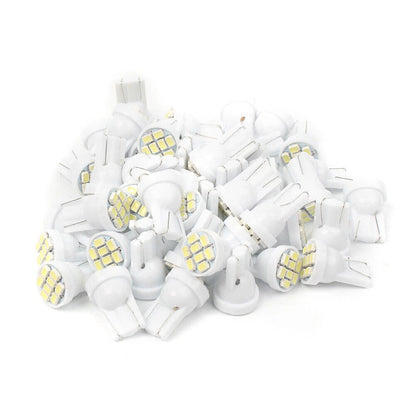 50 x T10 8SMD LED Interior Light Bulbs Super White