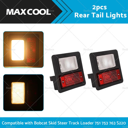 Rear Tail Light for Bobcat Skid Steer 751 753 763
