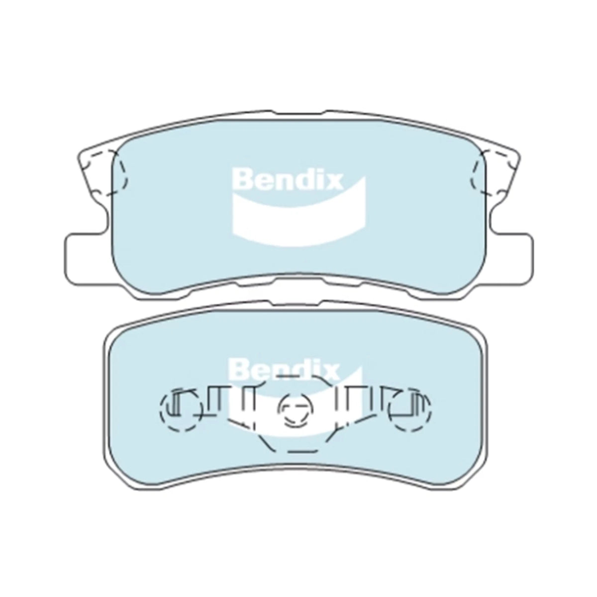 HD Brake Pads Set 2.0L-2.4L for Jeep Patriot (2007 - 2014)