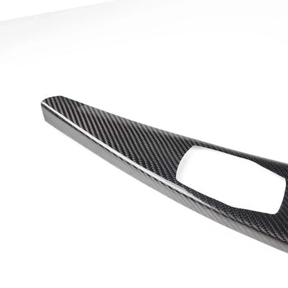 Dry Carbon Fiber Multimedia Panel Cover Fit For BMW F30 F34 2013-2018