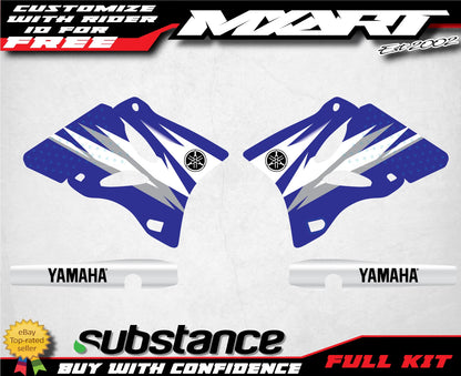 YZ 125 250 Stock Style Graphics for YZ 125 250 (2006-2014)