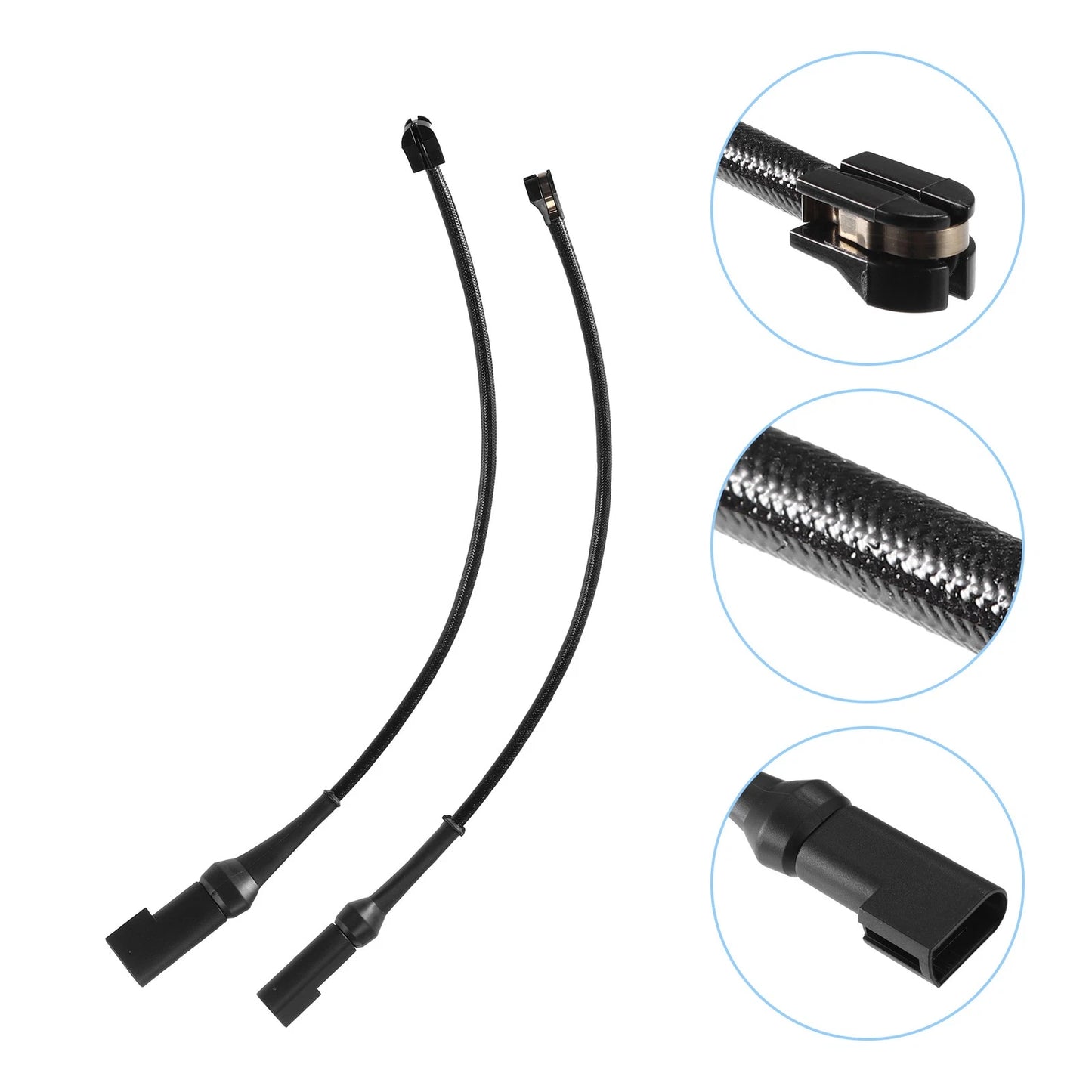 Front Brake Pad Sensor for Ford Transit (2014-2023)  Plastic Rubber Black