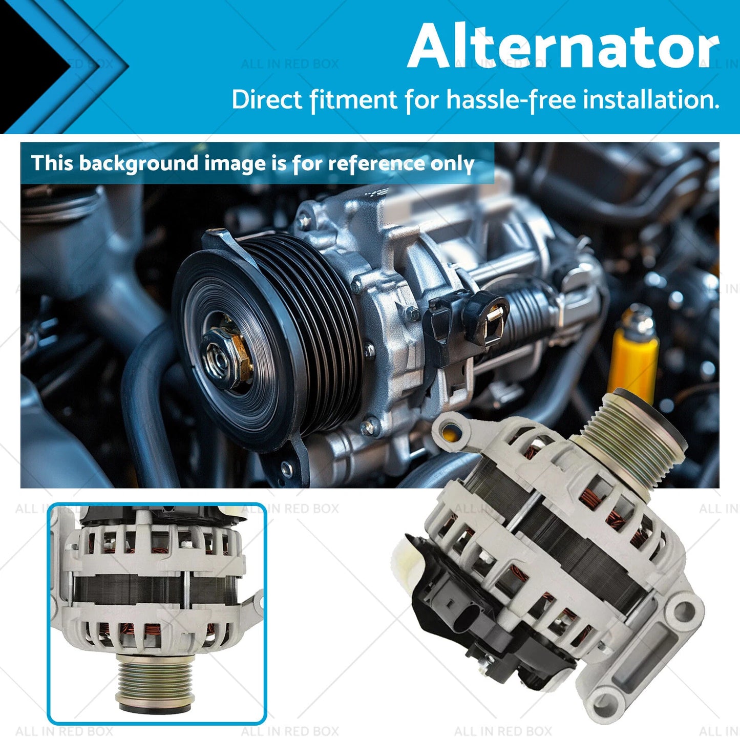 110A 12V Alternator for Mazda BT-50 UP UR 2.2 3.2L Diesel (2006-2023)