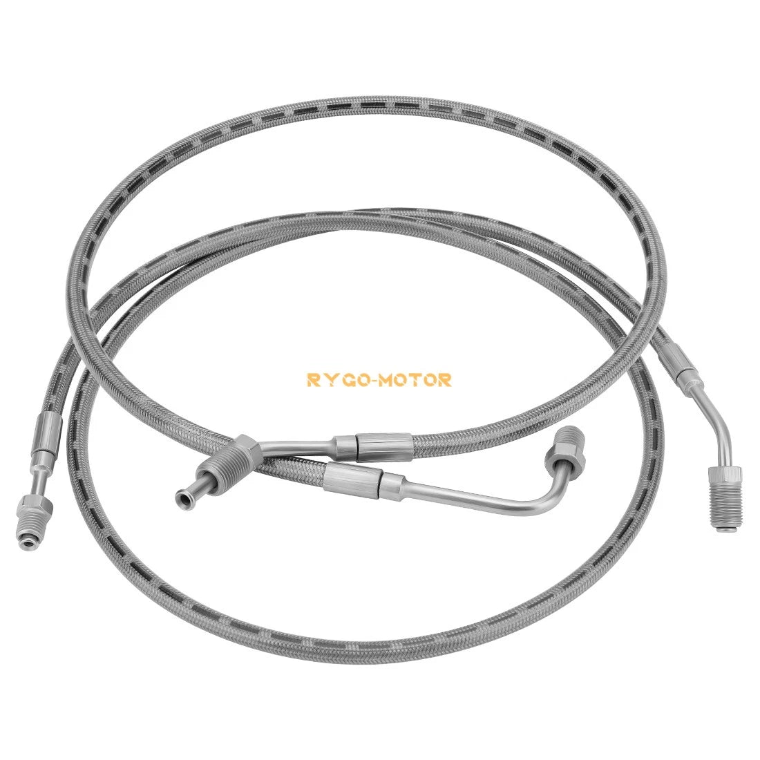 2 x Rear Left/Right Brake Hose Line for Polaris Ranger 650 500 425
