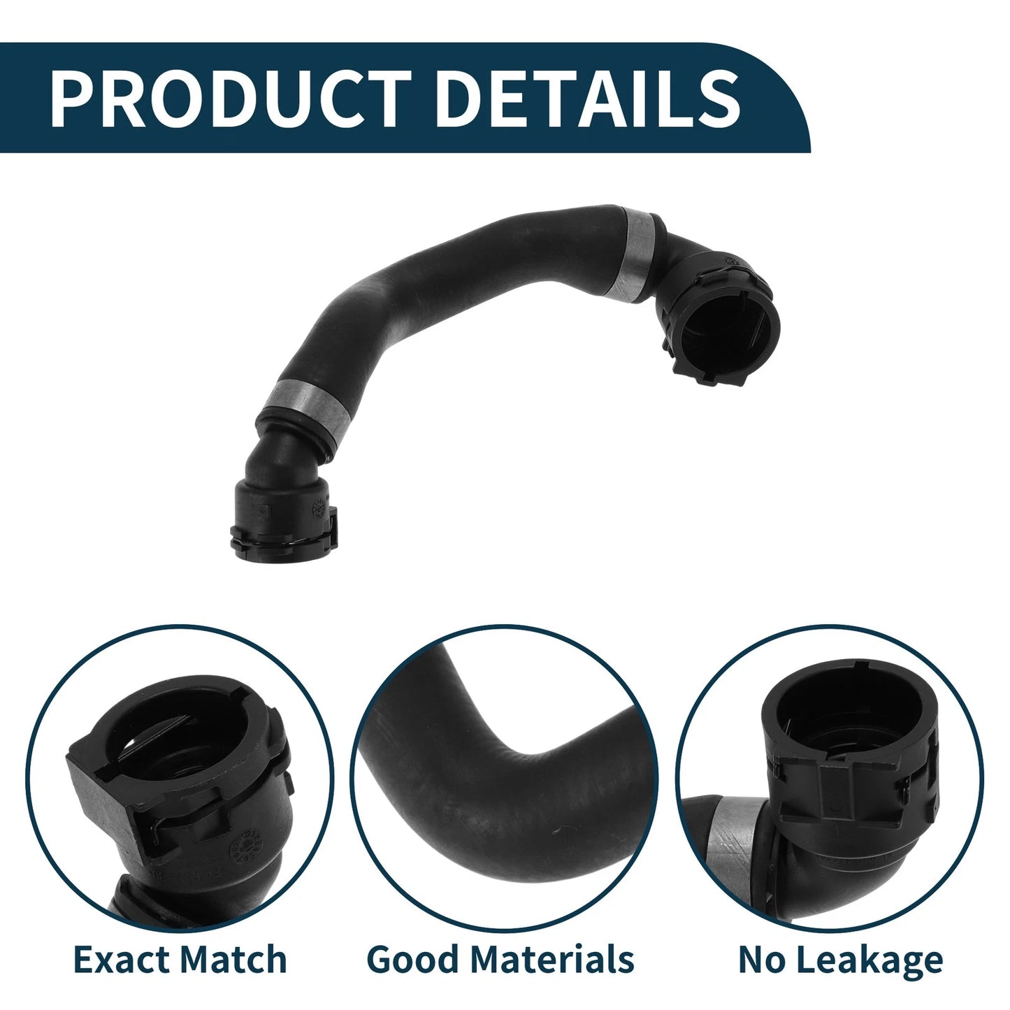 Radiator Hose for BMW 3 Series 2015 (2015) - Rubber Coolant Pipe