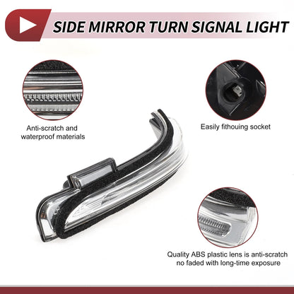 Car Mirror Turn Signal Light for Hyundai Creta IX25 2015-2019 Left LED