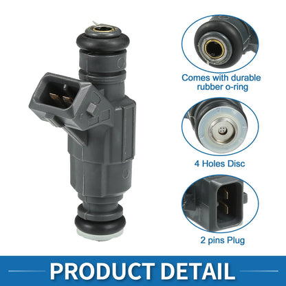 Fuel Injector for Ford Explorer 1997-2000 4.0L Black 1 x Piece