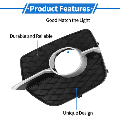 Fog Light Grills for BMW X6 (2008-2014) - 2 x Front Left & Right Set