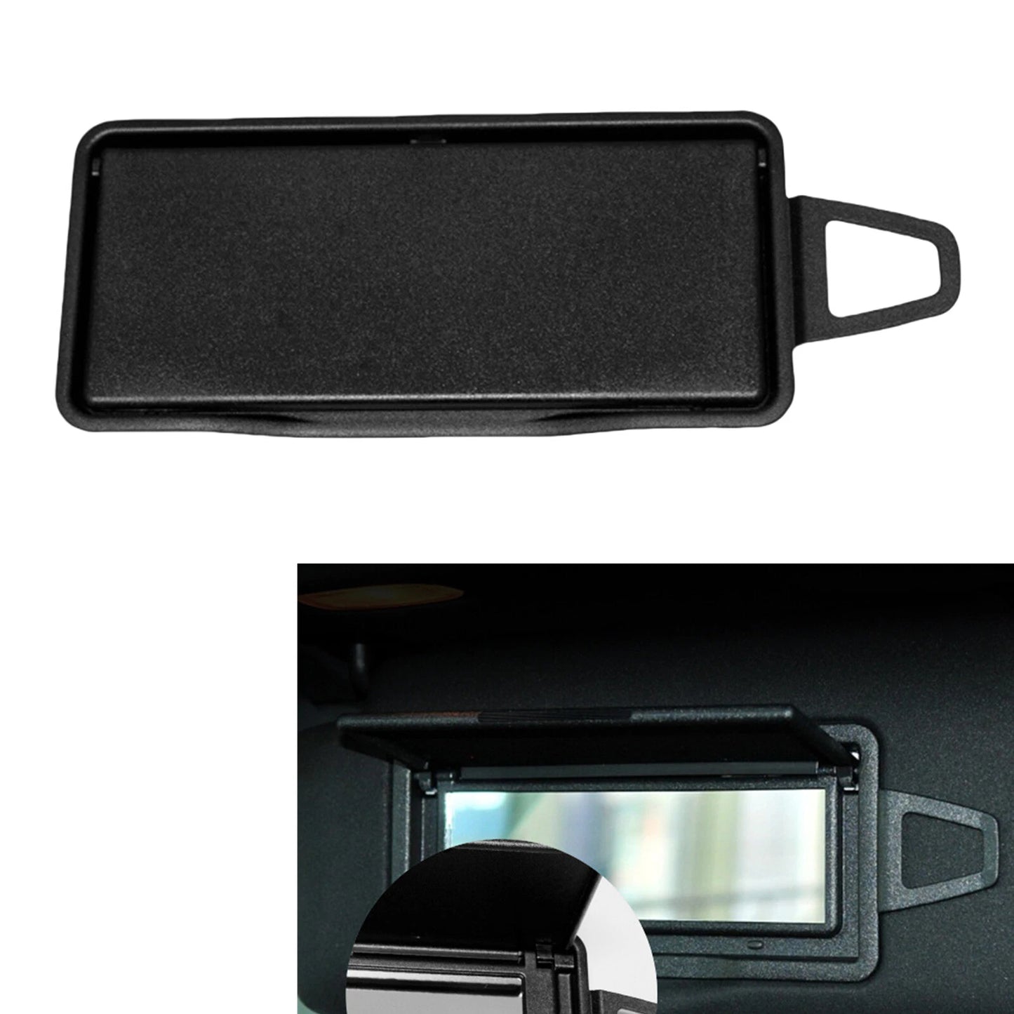 Sun Visor Vanity Mirror Cover for Mercedes Benz W212 E-Class, W218 CLS-Class (2009-2016)