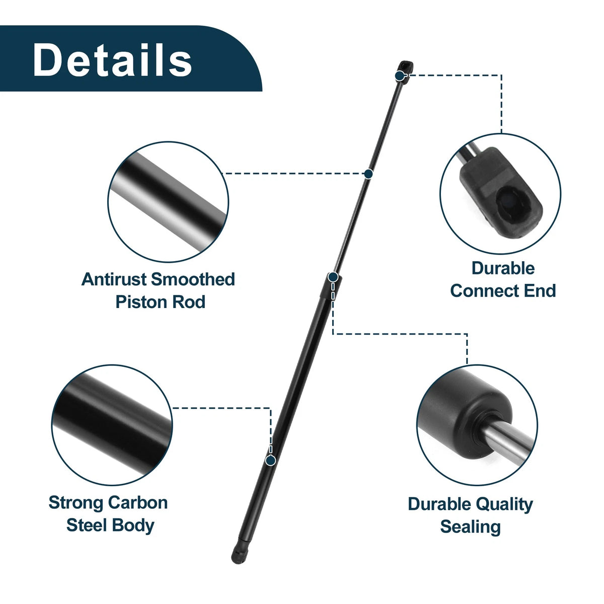 Front Hood Lift Supports Struts Gas Spring for Chevrolet Malibu