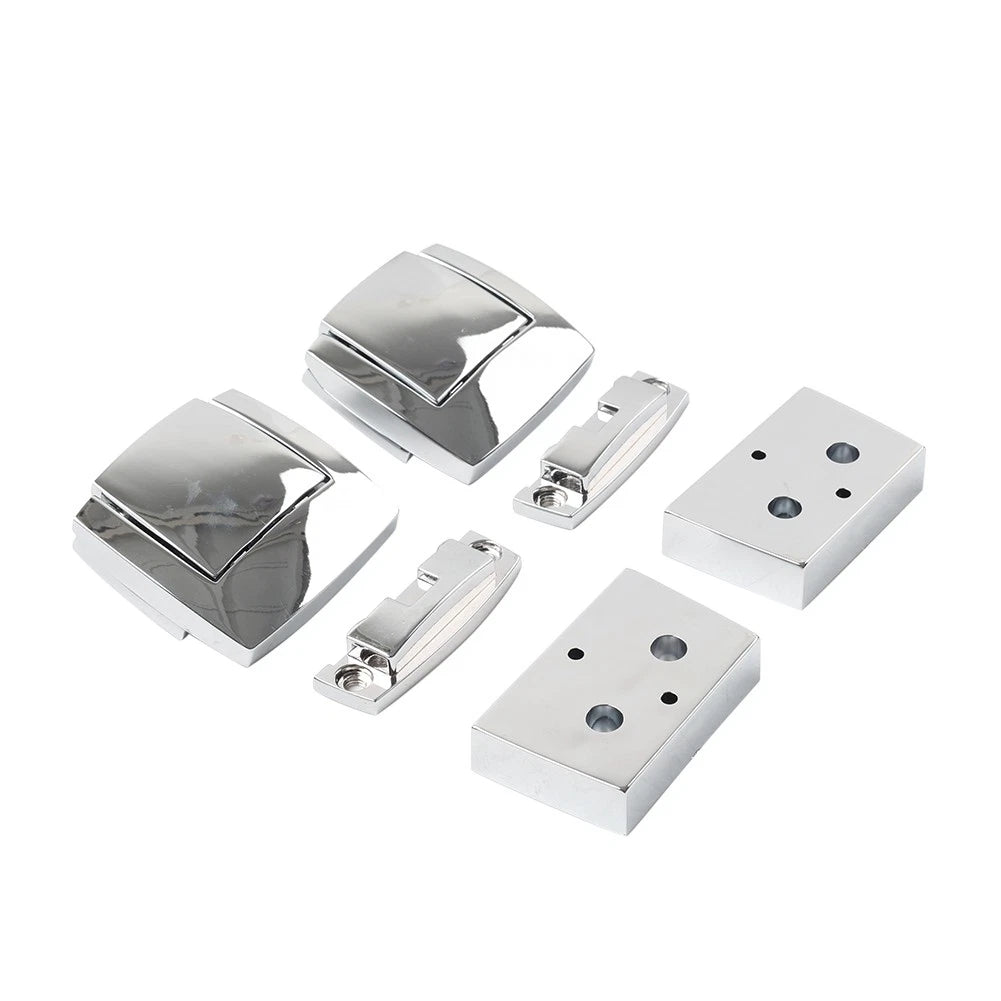 Chrome Tour Trunk Latches for Harley Electra Glide, Street Glide, Road King