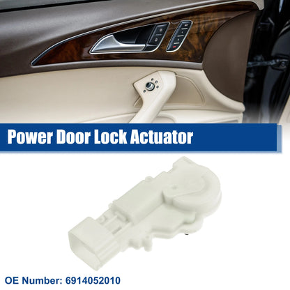 Beige Rear Left Power Door Lock Actuator for Toyota Echo (2000-2005)