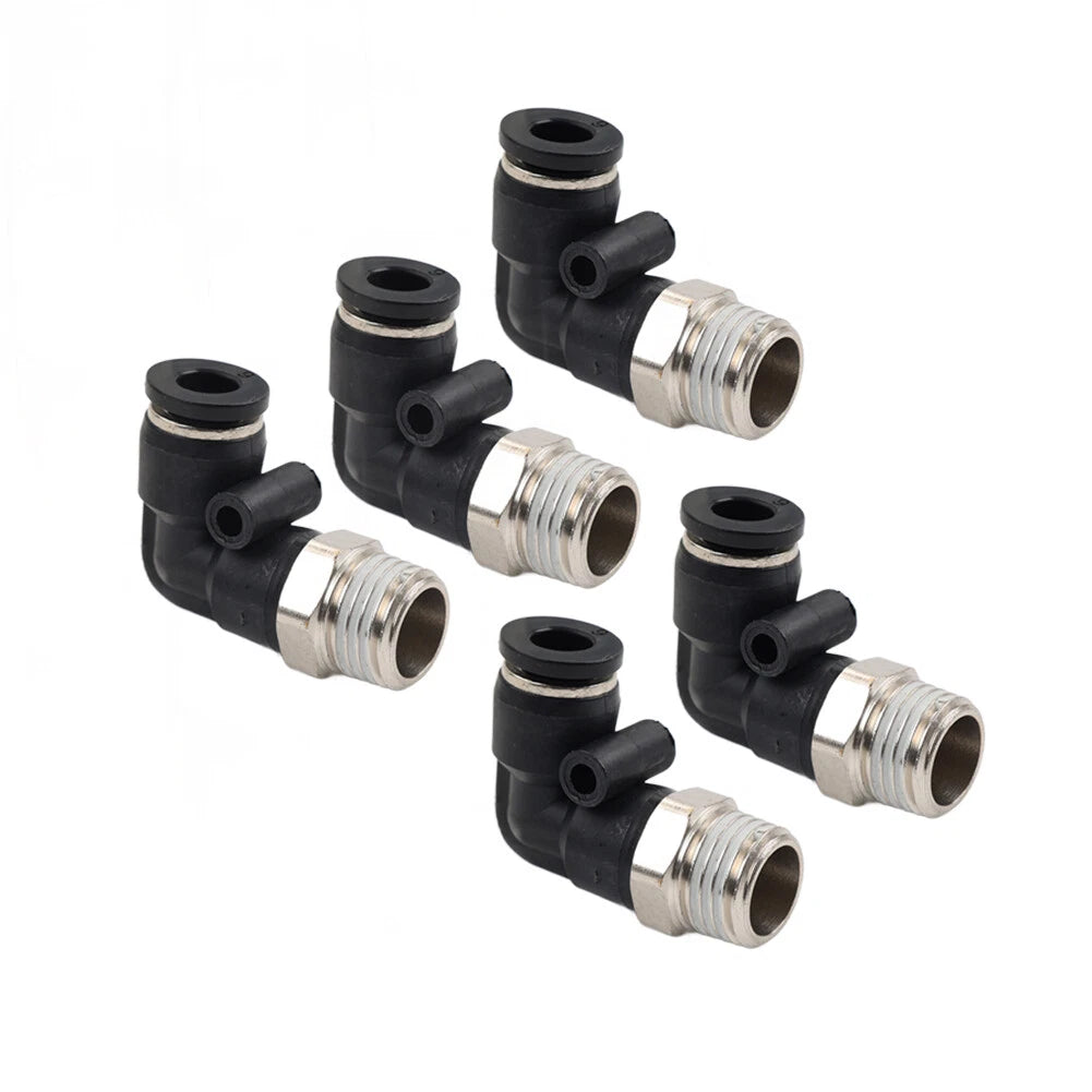 5 x 6mm Elbow Fittings G 1/4" for Tyre Changer