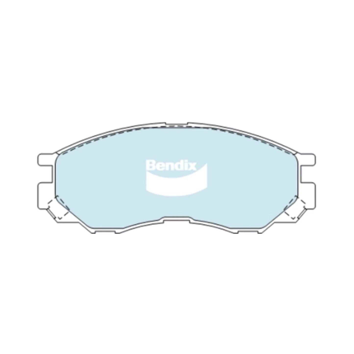 Brake Pad Set for Mitsubishi Triton 4WD (1996-2000)