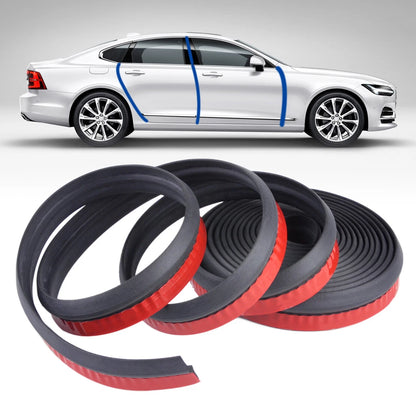 4M Z Shape Car Door Edge Rubber Seal Strip Weatherstrip Protect Trim