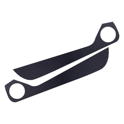 Carbon Fiber Door Anti-Kick Pad Sticker Protector for Ford Mustang (2015-2020)