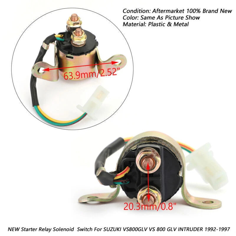 Start Relay for Suzuki VS800GLV Intruder (1992-1997)