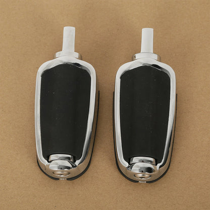 10mm Male Mount Foot Pegs for Harley Dyna Super Glide Custom (2006-2017)