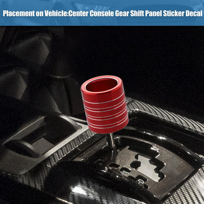 Red Gear Shift Knob Handle Cover Trim Decal for Toyota 4Runner (2010-2022)