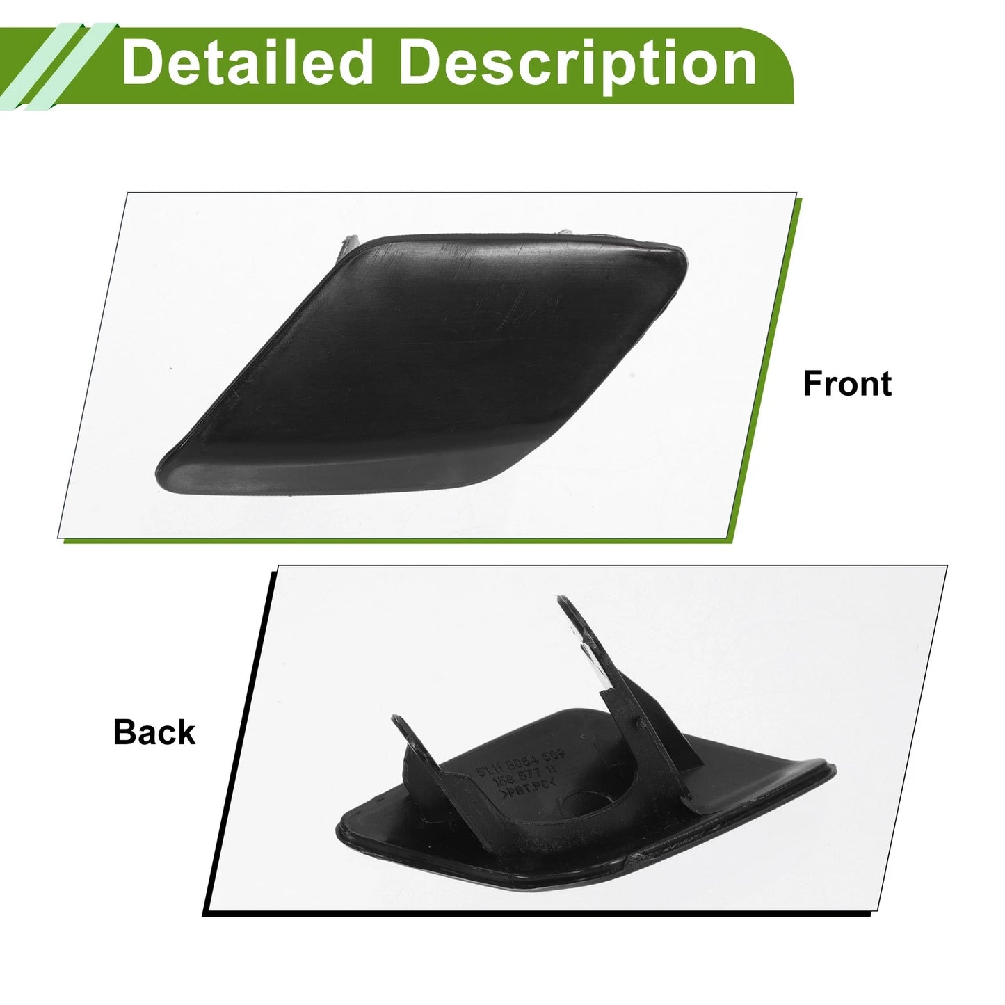 Front Left Washer Nozzle Cover for BMW 428i (2014-2016)