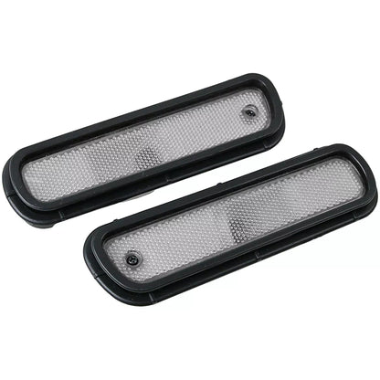Rear Bumper Side Markers for Honda Accord, Acura Civic, Prelude (Clear)