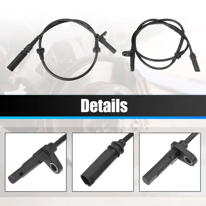 4 Pcs ABS Wheel Speed Sensors for BMW X5 (2000-2006)