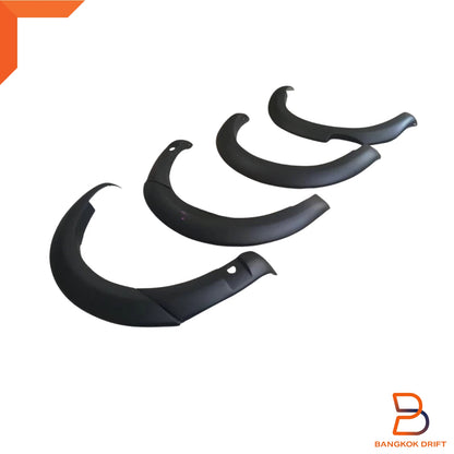 Matte Black Fender Flares for Ford Ranger Ute PX3 (2018-2021)