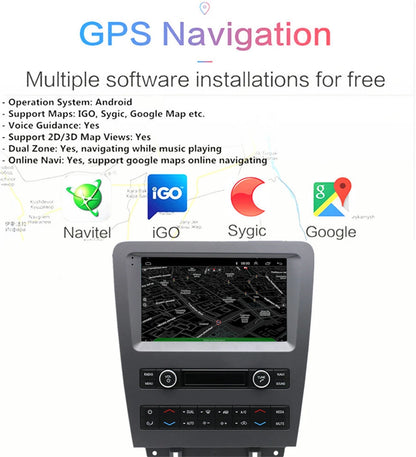 9" Stereo Radio GPS Wifi for Ford Mustang (2010-2014) Carplay 4+32GB