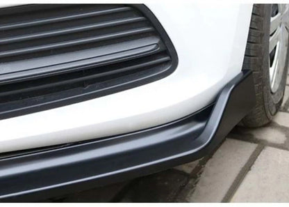Front Bumper Lip Splitter Spoiler for VW Polo 6R 6C (2009-2017) 3 Pcs